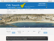 Tablet Screenshot of cml-tenerife.com